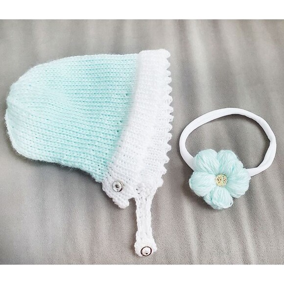 Handmade Knit Baby Shower Gift Set - Picture 3 of 6